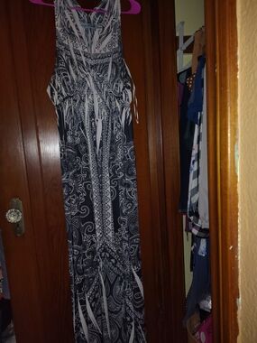 chinese dress ladies Retrofête Iona Velvet Dress | Dark Paisley | Size Xs main image 1